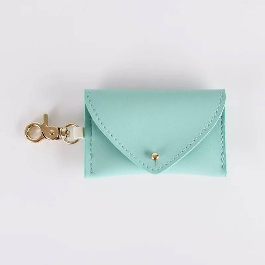 Mint Green Bag Holder